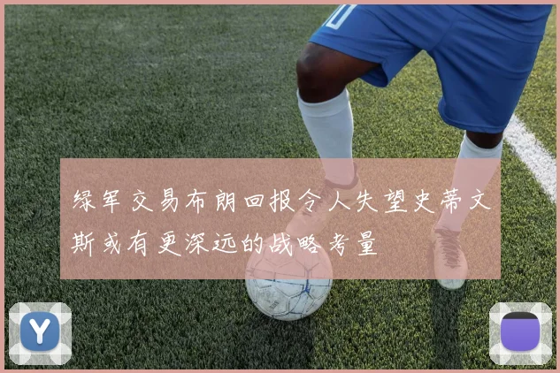 绿军交易布朗回报令人失望史蒂文斯或有更深远的战略考量